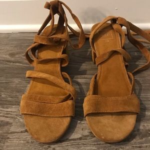 Suede Gladiator Sandals